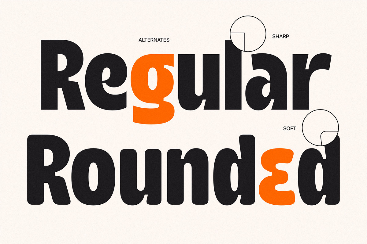 Beranda Display, a Sans Serif Font by Genetype (Photo 2 of 9)