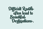 Duffish, a Script Font by Graptail (Thumbnail 4 of 10)