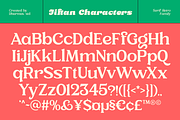 Jiftan - 12 Retro Family, a Serif Font by Dharmas Foundry (Thumbnail 14 of 15)