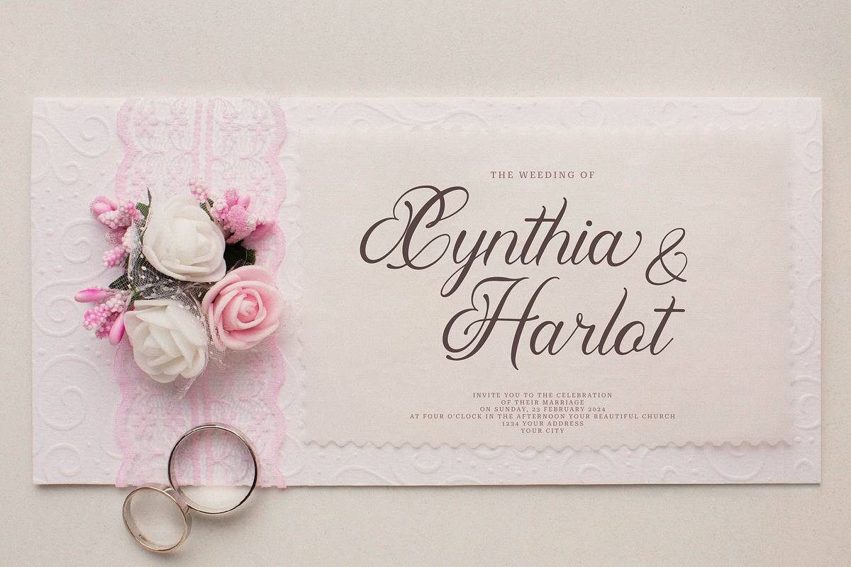 Pimfloth Bartauly | Beauty Script, a Script Font by Denustudios (Photo 5 of 13)