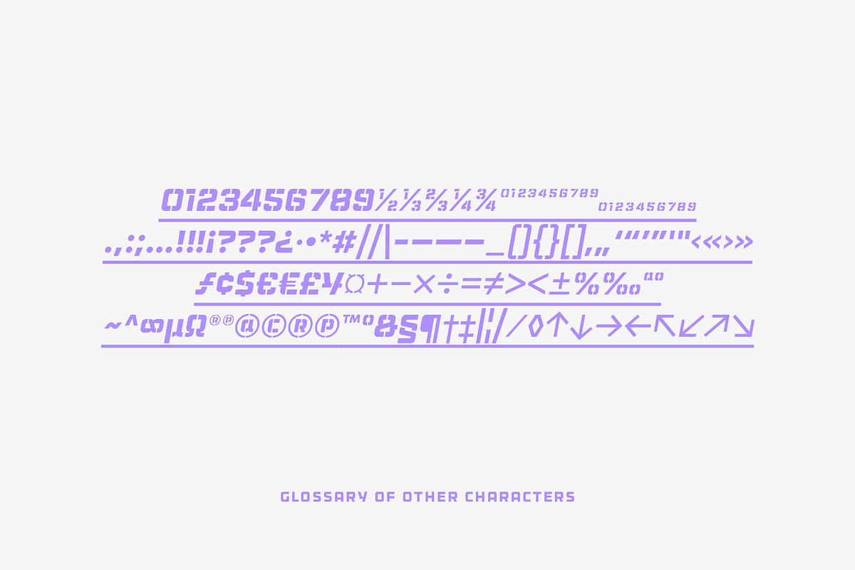 Lokoxi Stencil Pro - Full Family, a Sans Serif Font by Anfound Type (Photo 10 of 16)
