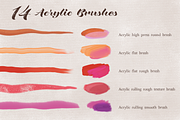 Procreate Oil and Acrylic Brushes, a Brush Add-On by Michal Design (Thumbnail 5 of 10)