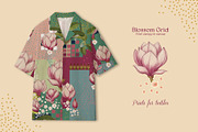 Blossom Grid Prints & Patterns, a Pattern Graphic by GND ART STUDIO (Thumbnail 7 of 8)