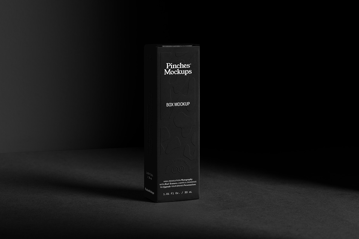 Embossed Box Mockup PMBM23, a Packaging Mockup by PinchesMockups© (Photo 7 of 9)