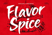Flavor Spice – Brush Script, a Handwritten Font by decographstud (Thumbnail 1 of 9)