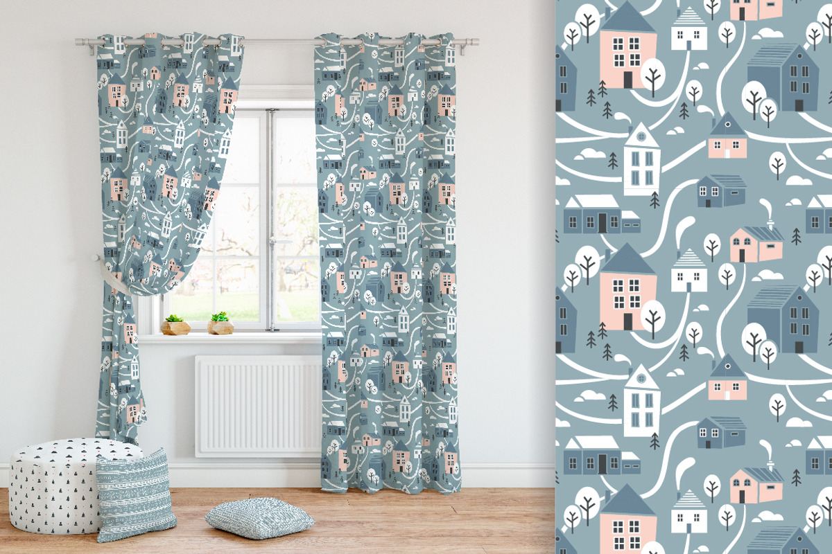 Cosy Winter Patterns, a Decorative Illustration by jenny lipets (Photo 2 of 7)