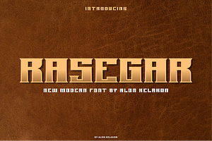 Rasegar Font