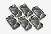 iPhone 15 Pro Mockup, an iPhone Mockup by graphicpages (Thumbnail 17 of 19)