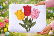 Easter Faux Crochet PNG Bundle, a Texture Illustration by RobertsArt (Thumbnail 5 of 9)