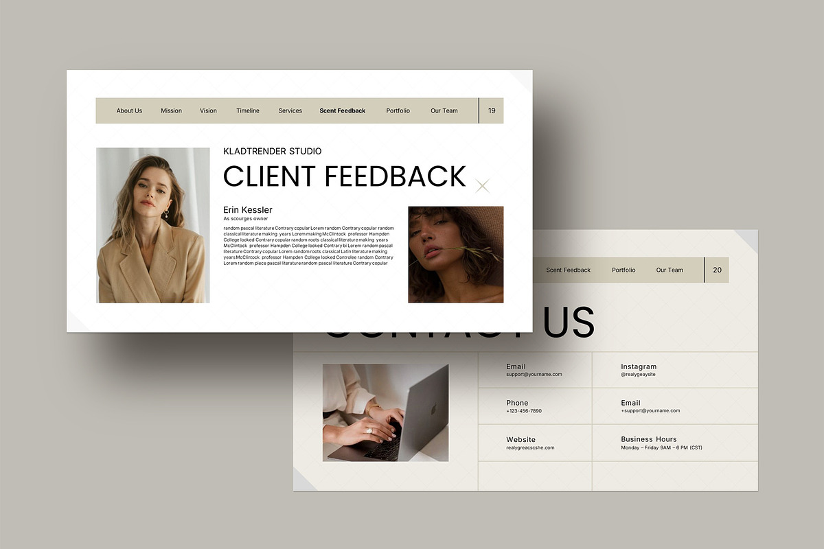 Minimal Pitch Deck Presentation preview 2