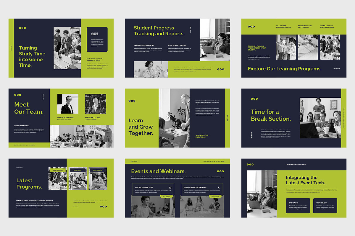 Hesta : School eClass Keynote, a Presentation Template by Punkl Camp (Photo 7 of 9)