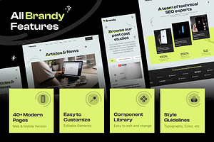 Brandy - Digital Marketing Web UI