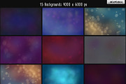 SNOWFLAKES Clipart + Backgrounds, an Object Graphic by MixPixBox (Thumbnail 5 of 10)