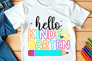Hello Kindergarten Svg School PNG, an Object Graphic by EllaMaiyaali (Thumbnail 1 of 4)