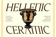 CS Yaeger – Ancient Greek Font, a Serif Font by Craft Supply Co. (Thumbnail 5 of 8)