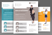 Corporate Flyer or Poster Templates, a Flyer Template by Aabhaas (Thumbnail 2 of 4)