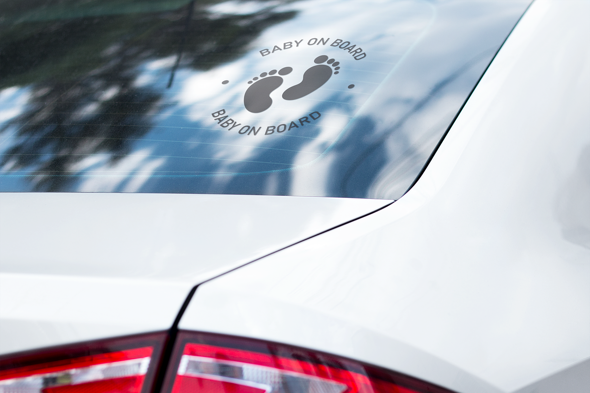 Baby Footprint,  BABY ON BOARD PNGs, an Object Graphic by bigmomentsdesign (Photo 6 of 7)