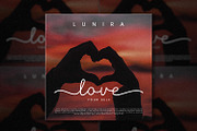 Lunira Rose - Handwritten Script, a Script Font by Hasbi Creative (Thumbnail 3 of 9)