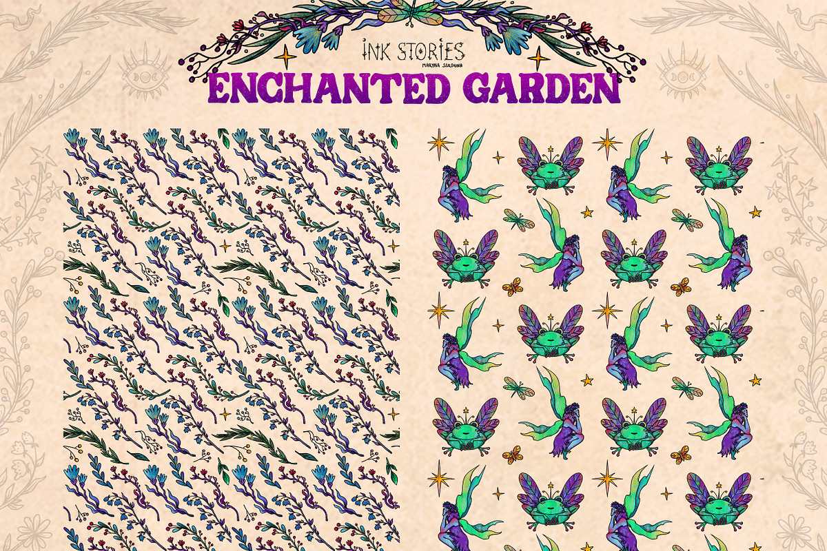 Enchanted Garden Fairies and Flowers, a Person Illustration by Ink Stories (Photo 22 of 24)
