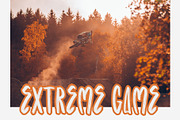 Amotir Bold Brush Display Font, a Sans Serif Font by Giant Design (Thumbnail 3 of 10)