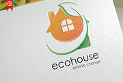 Eco House / Building - Logo Template, a Branding & Logo Template by Artha Desain (Thumbnail 1 of 7)