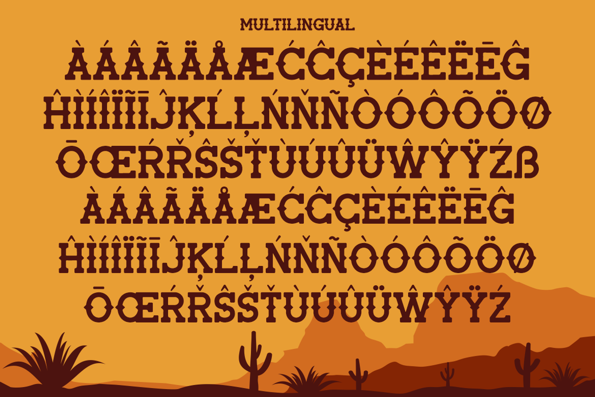 Village Horse - Western Display, a Serif Font by Marvadesign (Photo 5 of 7)