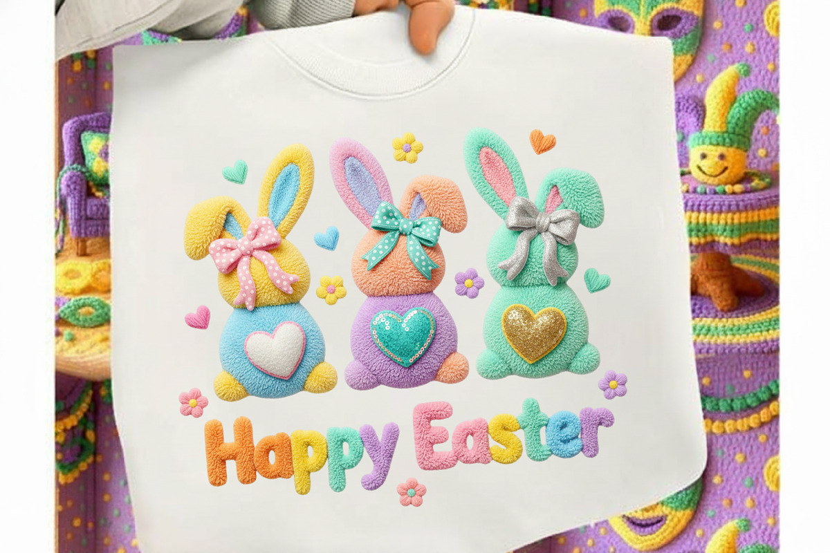 Crochet Easter Bunny Png Yarn Easter, an Illustration by designcity5 (Photo 2 of 9)