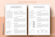 Professional Resume CV Template, a Resume Template by MAM Design (Thumbnail 3 of 10)