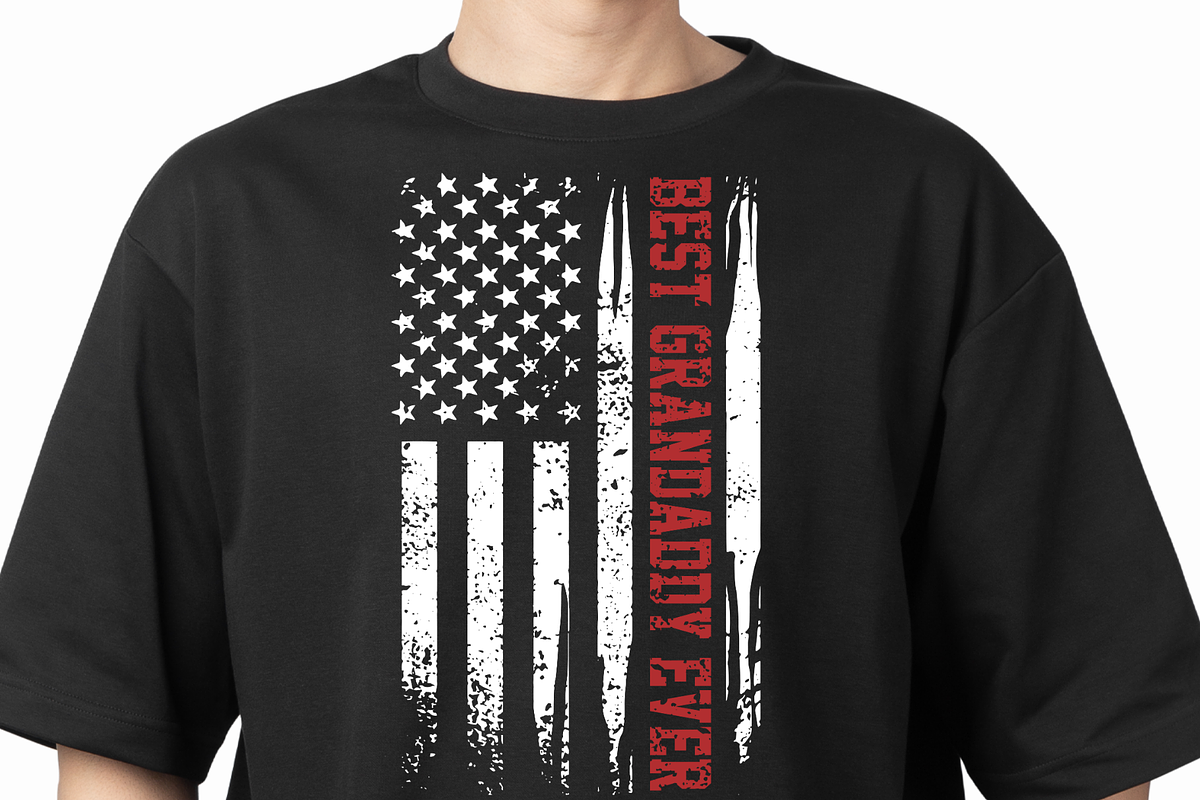 Best Dad Ever American Flag Shirt, a Graphic by Vector Portal (Photo 8 of 10)
