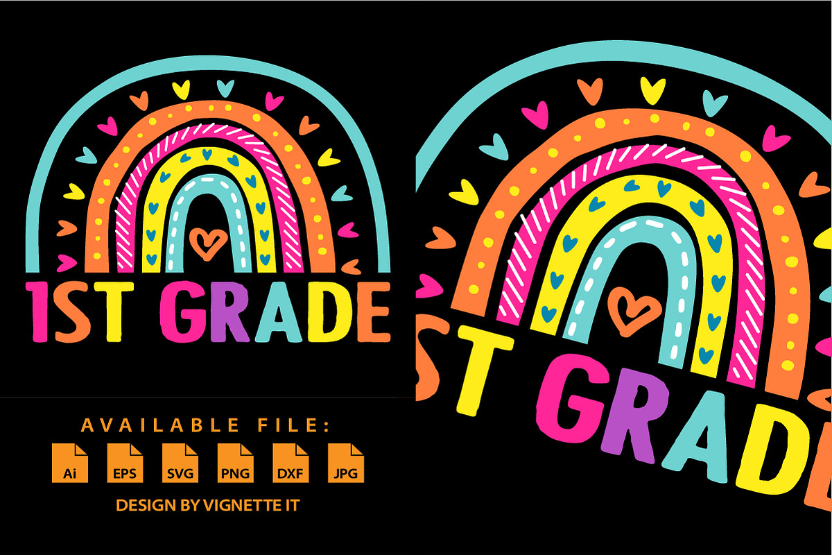 1st grade back to school preschool, an Education Illustration by Vignette.IT (Photo 2 of 3)