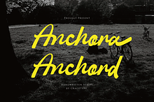Anchora Anchord | Handwritten Script