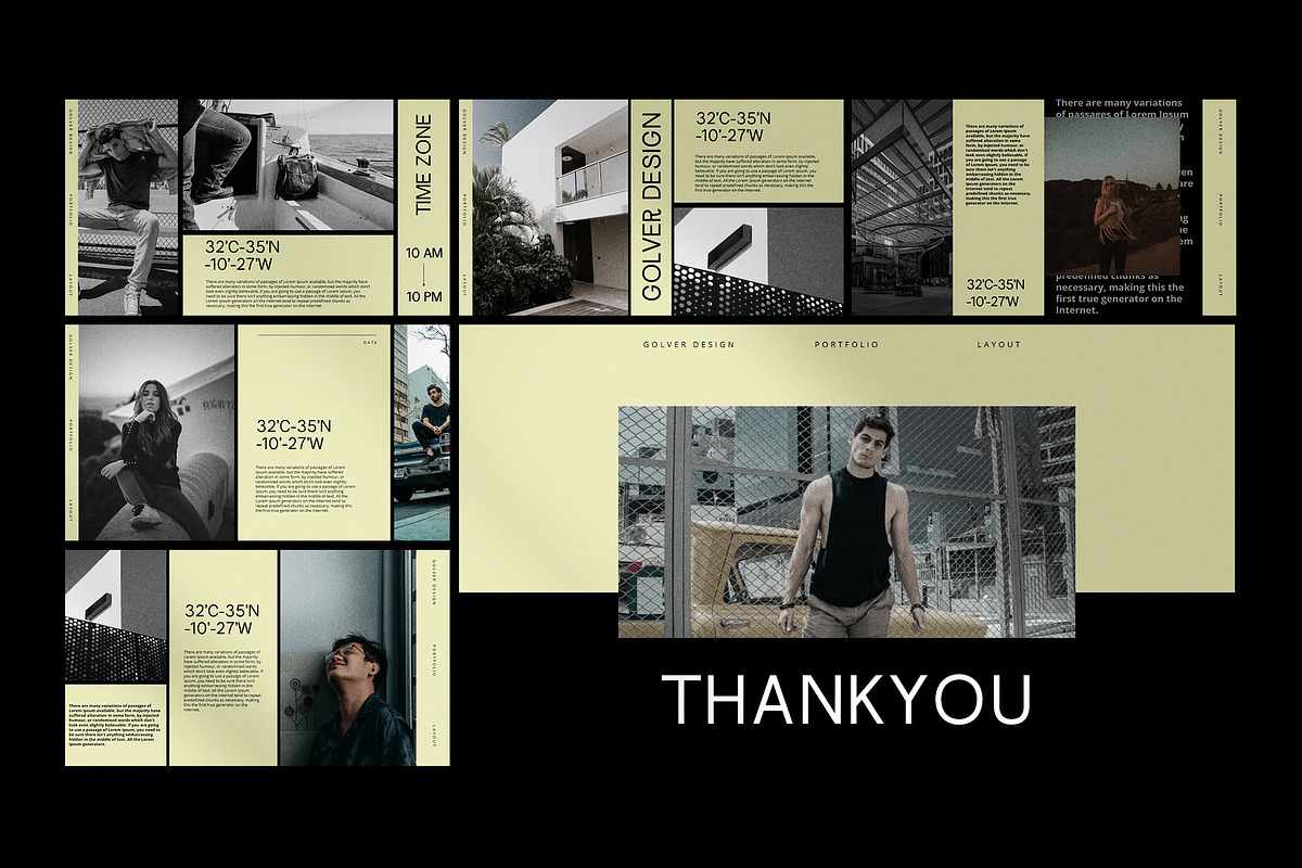 Golver Presentation Template preview 3