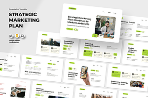 Strategic Marketing - Google Slides, a Presentation Template by Iqsiart Studio