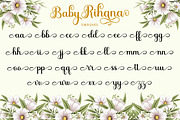 Baby Rihana, a Script Font by Strong.co (Thumbnail 6 of 9)