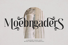 Moebngaders | A Modern Sans Serif