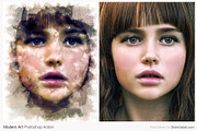 Modern Art Photoshop Action, an Action Add-On by SlideSalad (Thumbnail 7 of 27)