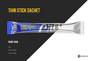 Thin Stick Sachet, a Packaging Mockup by easymock (Thumbnail 1 of 6)