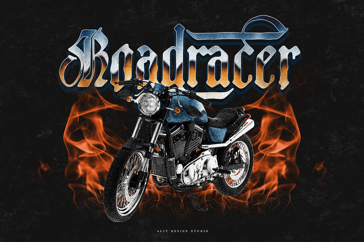 Black Dakota Typeface, a Blackletter Font by alit design (Photo 7 of 15)