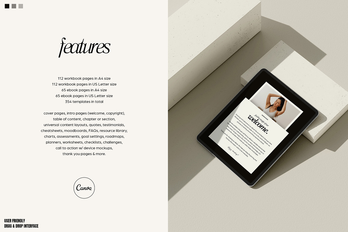 SERE / 2in1 Ebook & Workbook Kit, a Magazine Template by Wildnun Studio (Photo 2 of 45)