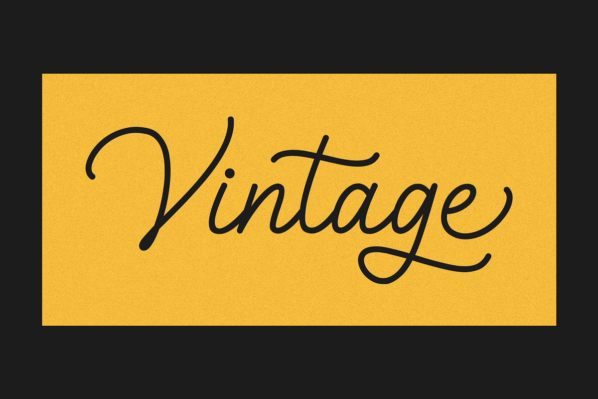 Yellow Dream - a monoline script, a Script Font by Siwox Studios (Photo 3 of 8)