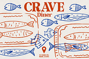 Diner Font Bundle - 30 Retro Fonts!, a Sans Serif Font by HipFonts (Thumbnail 10 of 10)