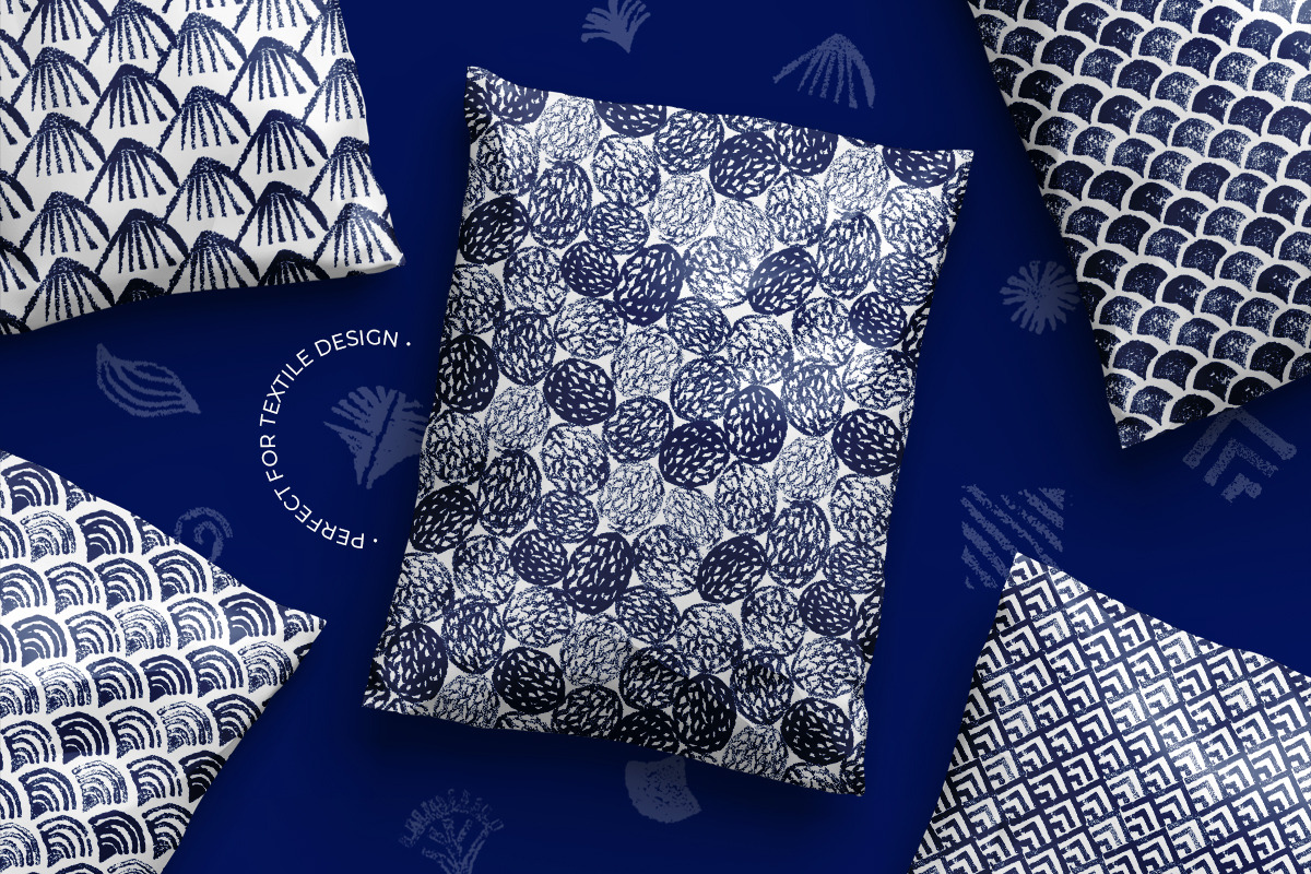 Japanese Vector Patterns & Elements, a Pattern Graphic by Julie&Taily (Photo 3 of 24)