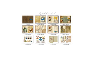 Butterfly Scrapbooking Kit