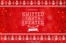 Knitted Santa Sweater