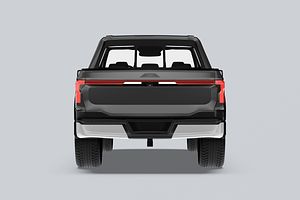 Pickup Truck Mockup