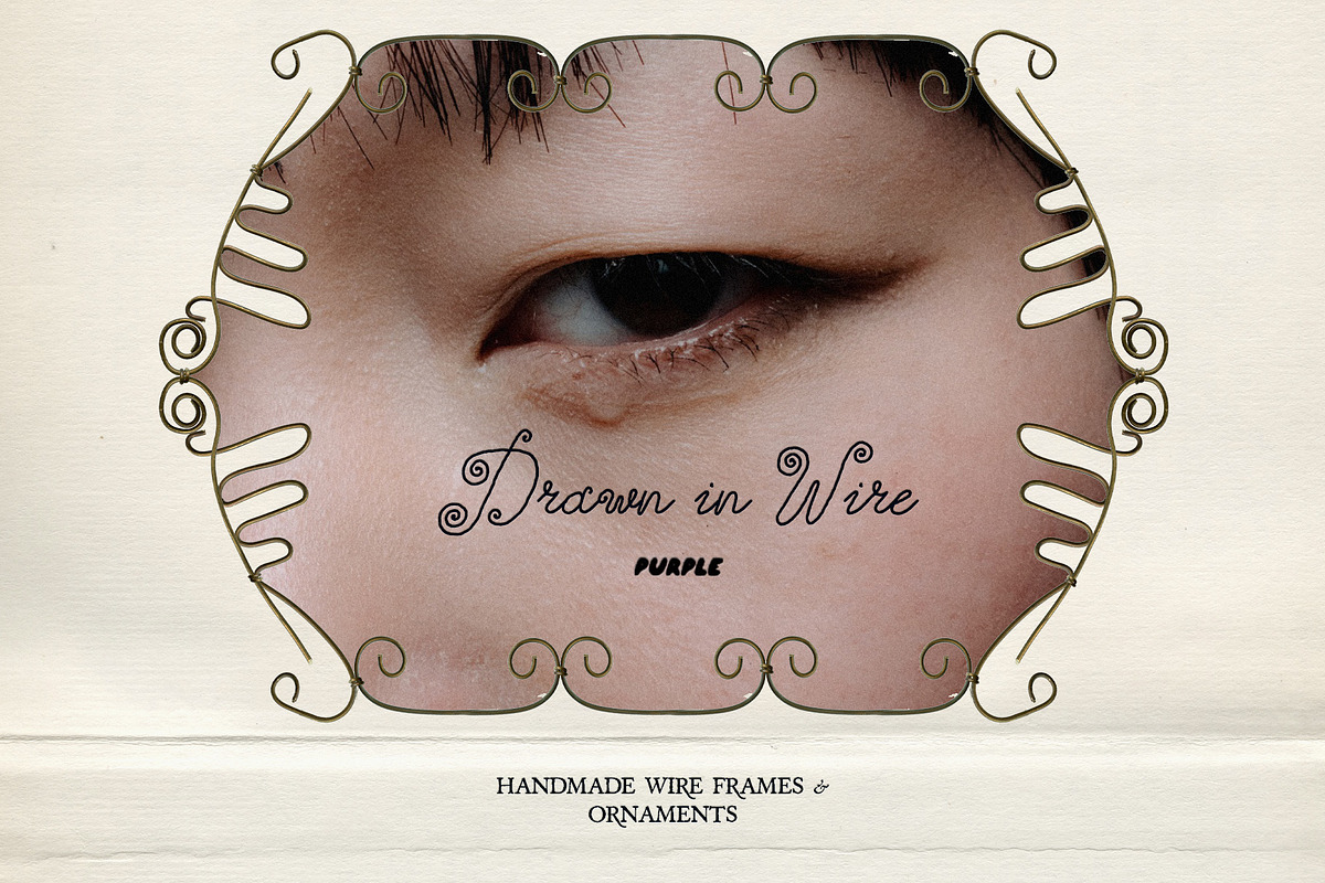 Drawn in Wire: Frames & Ornaments, an Object Graphic by Purple (Photo 5 of 11)