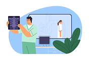 Medical examination & health checkup, a Healthcare Illustration by Good Studio (Thumbnail 6 of 19)