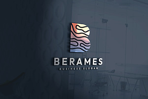 Berames Wavy Letter B Logo, a Branding & Logo Template by Design_Planet