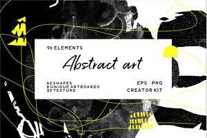 Abstract Art & Textures Creator Kit.