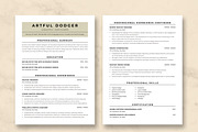 Graphic Designer Resume Template, a Resume Template by ResumeInventor (Thumbnail 3 of 9)
